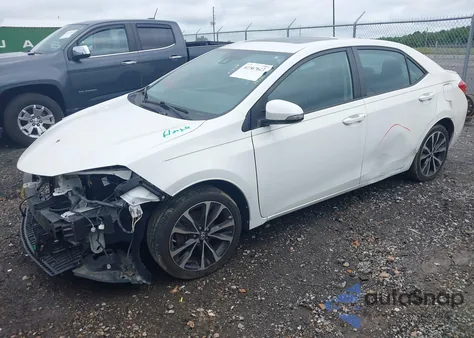 2017 Toyota Corolla Se from USA, damaged, VIN 2T1BURHE6HC842599